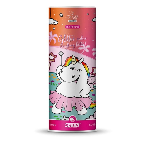 Smaczki buraka, jabłka i mango "Glitter makes everything better!" 800g Pummel Speed