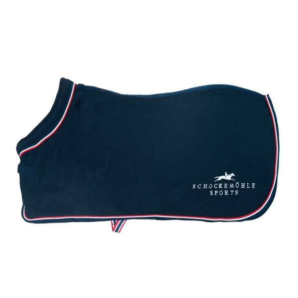 Derka polarowa Premium Logo navy SCHOCKEMOHLE