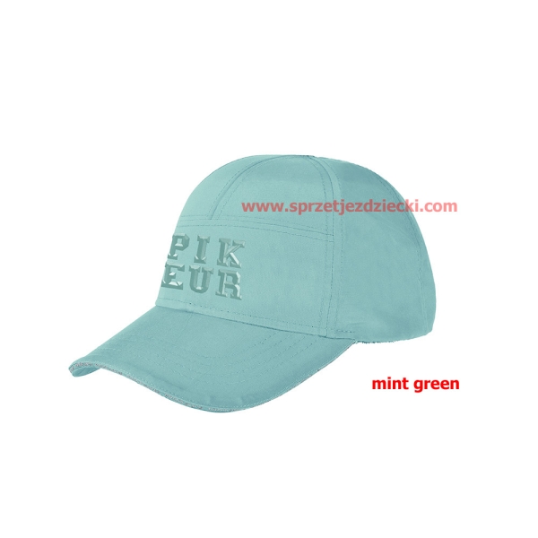 PIKEUR CZAPKA Z DASZKIEM MICRO-CAP MINT GREEN