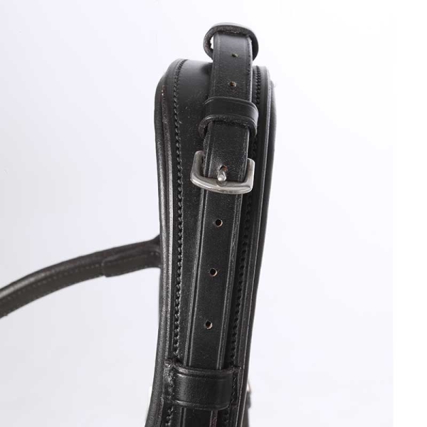 Ogłowie munsztukowe Antonina black-white-patent Kavalkade