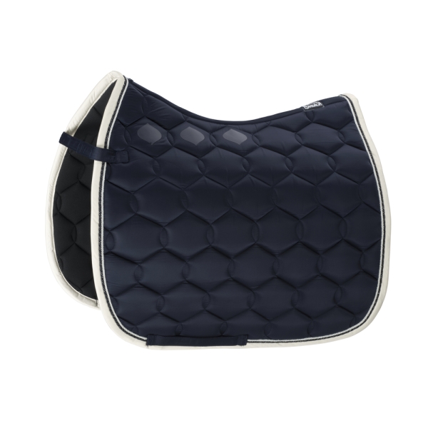 Czaprak Glossy Wave navy/creme z ozdobnym sznureczkiem Eskadron, Kolekcja Core