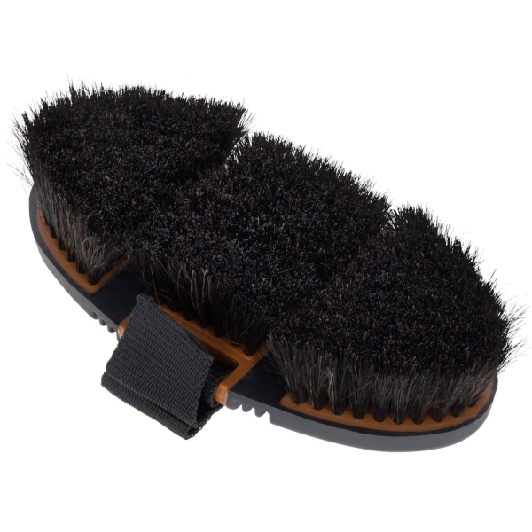 Szczotka Flex HorseHair 2K, brązowy/czarny, 18,5 cm, Covalliero