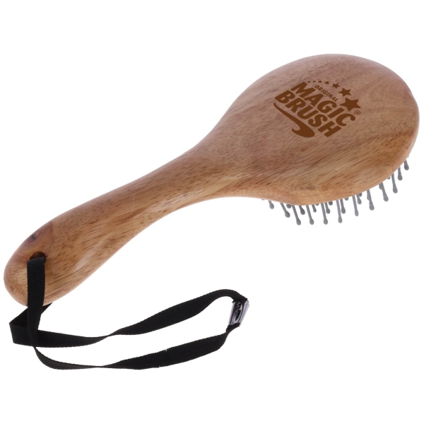 Szczotka dla konia do grzywy i ogona, drewniana, 22 cm, MagicBrush