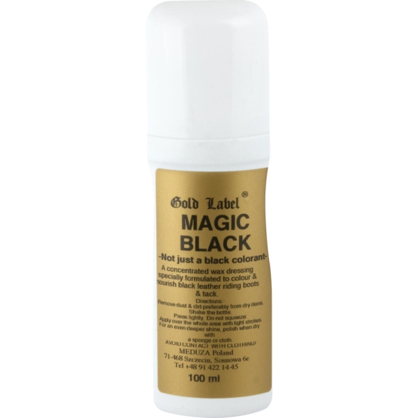 Magic Black - preparat do skór, 75 ml Gold Label
