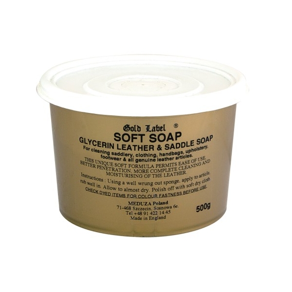 Saddle Soap mydło do siodeł, 500ml Gold Label