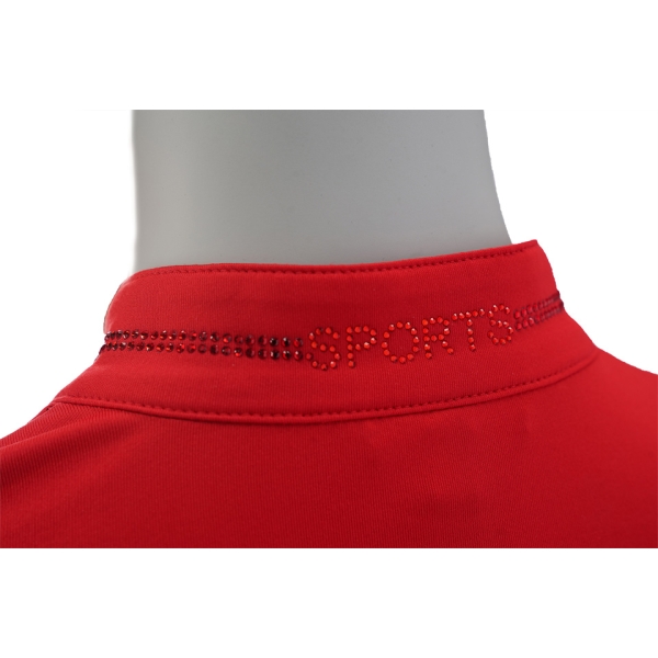 Koszulka Summer Page Style true red Schockemohle