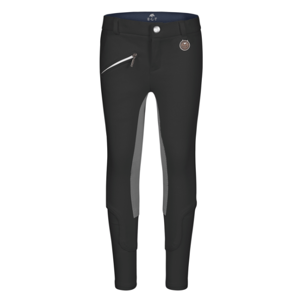 Bryczesy Młodzieżowe Fun Sport black/grey Elt 24H!