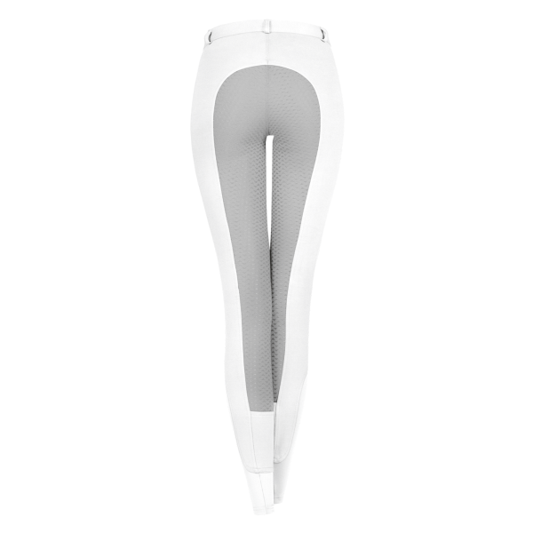 Bryczesy Fun Sport Silicone Elt white/grey 24H!