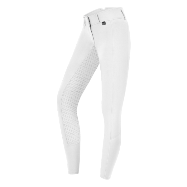 Bryczesy damskie Micro Sport Silicone High Waist white ELT