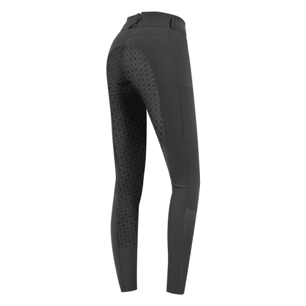 Bryczesy damskie Micro Sport Silicone High Waist asphalt ELT