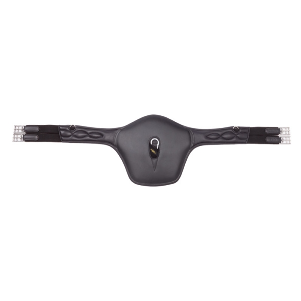 Popręg z fartuchem Soft'n Safe black Kavalkade