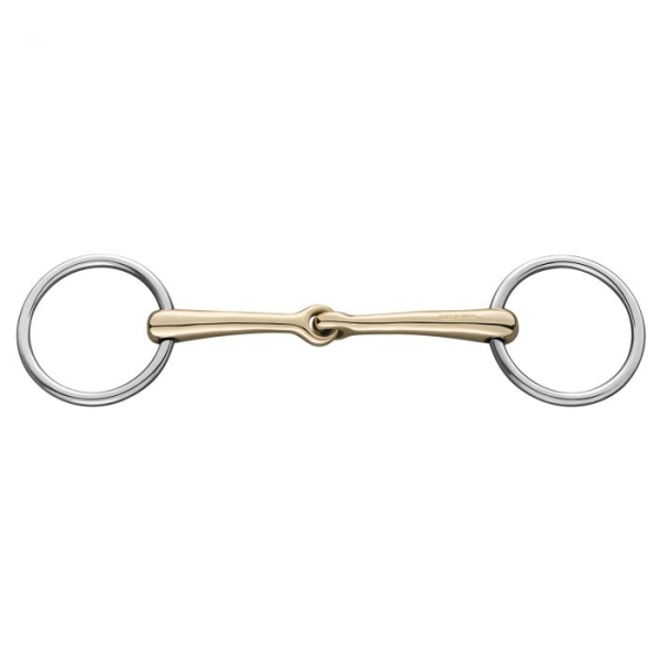 Wędzidło SPRENGER munsztukowe łamane, pełne, SENSOGAN, 12mm