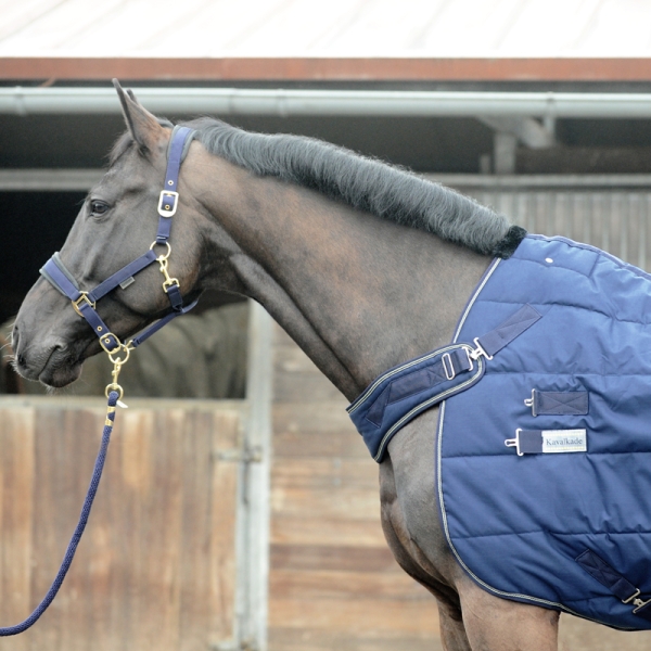 Derka stajenna Halifax 200g navy Kavalkade