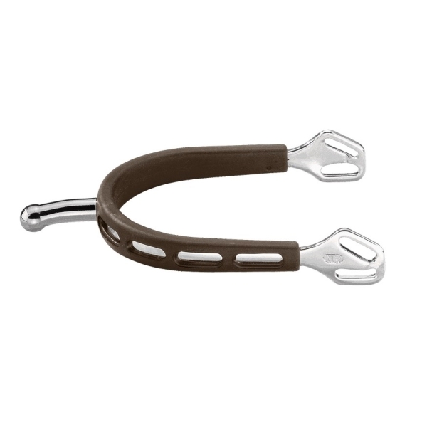 Ostrogi Sprenger Ultra Fit Brown Grip, 30mm, zakończone kulką