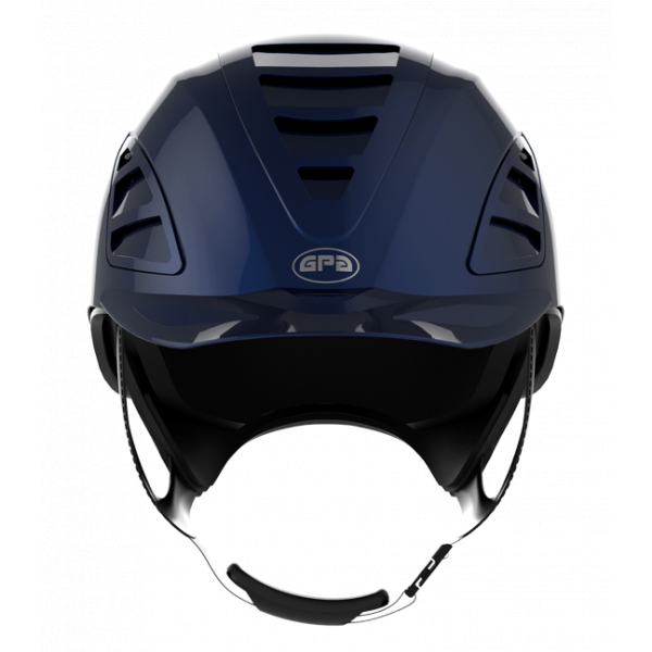 Kask jeździecki 4S Speed Air Hybrid GPA dark blue glossy