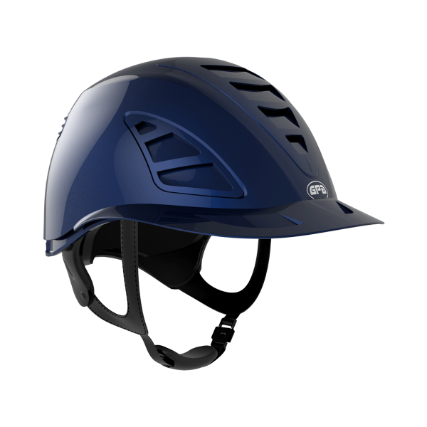 Kask jeździecki 4S First Lady Hybrid GPA dark blue glossy