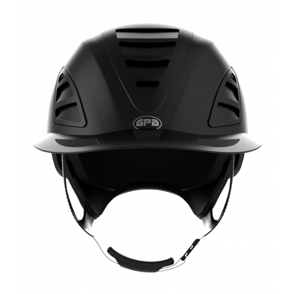 Kask jeździecki 4S First Lady Hybrid GPA black mat