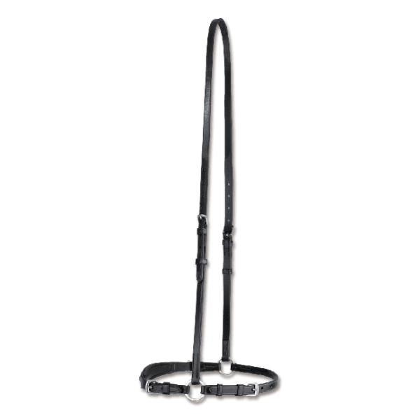 Nachrapnik hanowerski regulowany S-line black Waldhausen