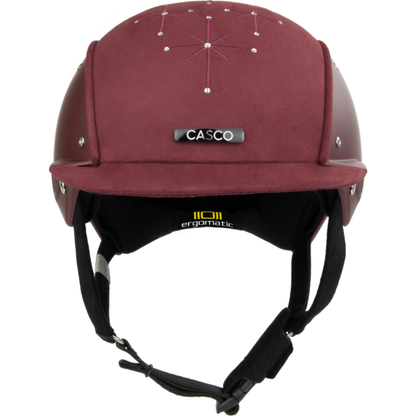 Kask jeździecki APART, Brilliant burgundy Casco