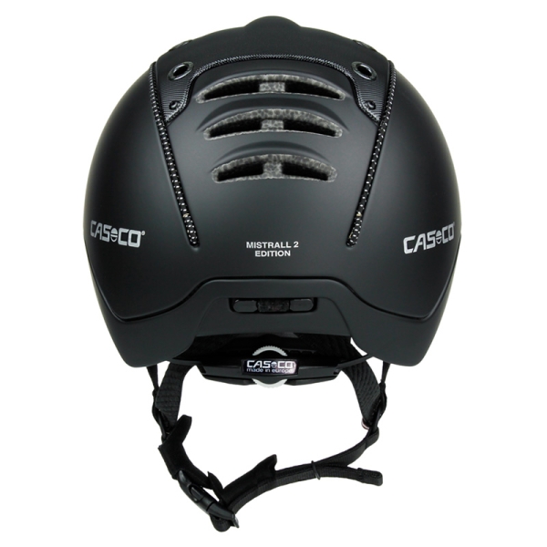 Kask jeździecki Casco Mistrall 2 black-blk structure