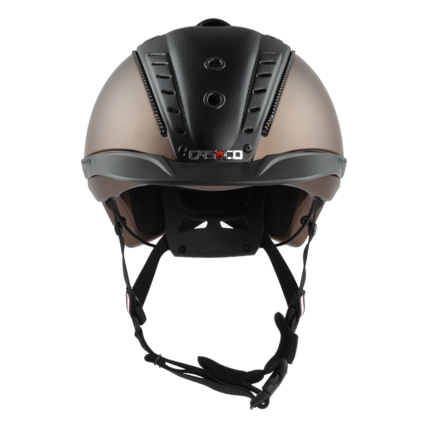 Kask jeździecki Casco Mistrall 2 mocca-black structure