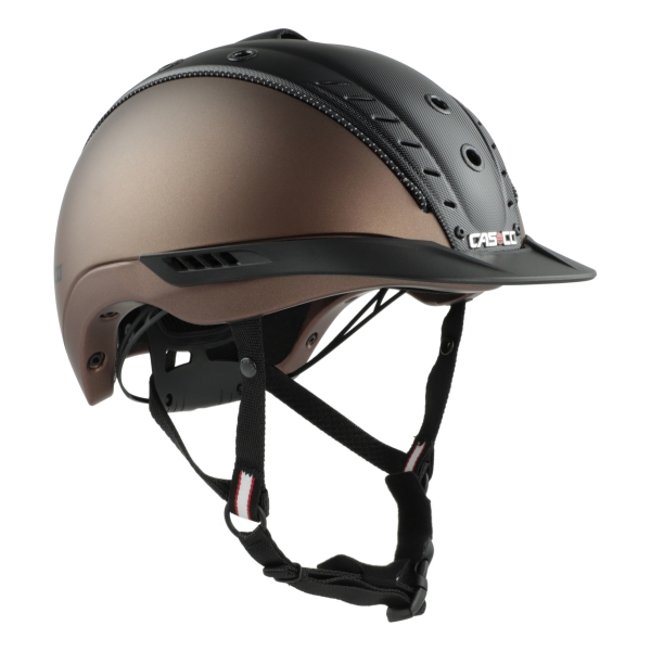 Kask jeździecki Casco Mistrall 2 mocca-black structure