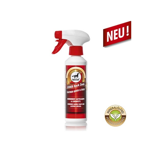 Sprey do skór Mydło + Smar Quick & Easy Leather Care Leovet