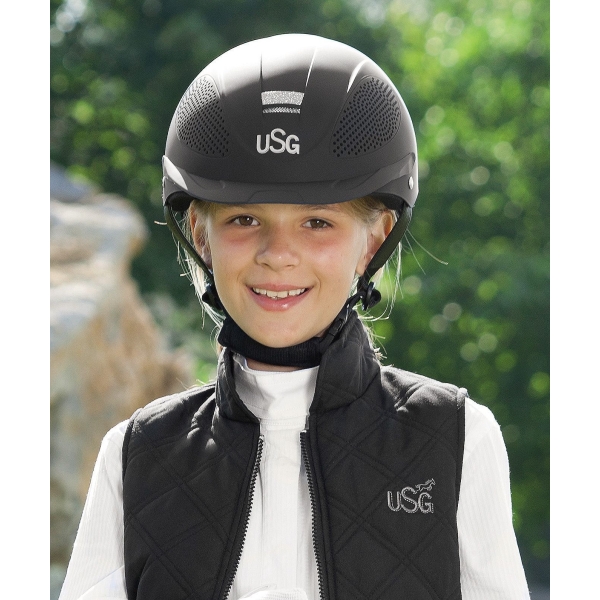 Kask jeździecki USG Comfort Training 24H!