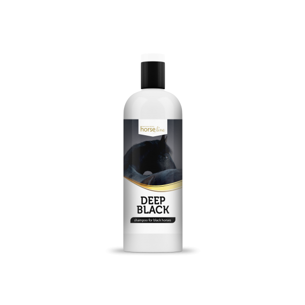 Szampon dla karych koni Deep Black 500ml Horse Line