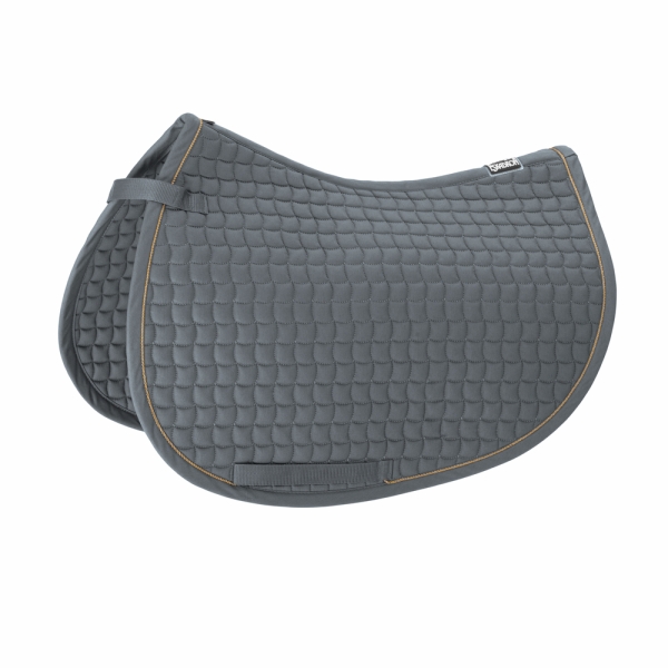Czaprak Cotton Eskadron ashblue/gold, Kolekcja Standard