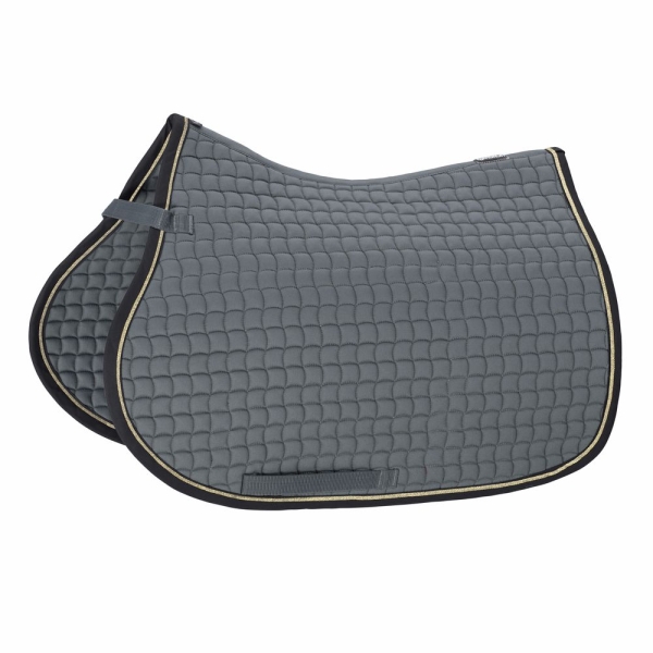 Czaprak Cotton Contrast Eskadron ashblue navy-gold, Kolekcja Core 24H!