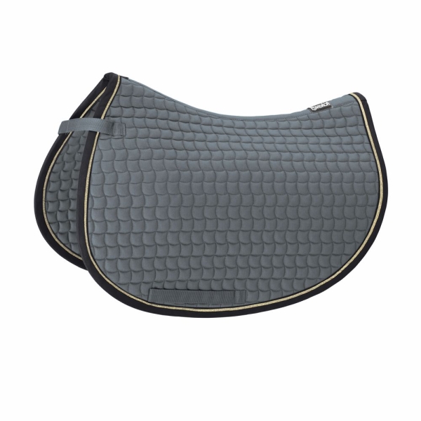Czaprak Cotton Contrast Eskadron ashblue navy-gold, Kolekcja Core 24H!