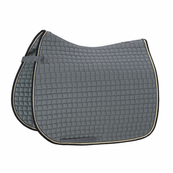 Czaprak Cotton Contrast Eskadron ashblue navy-gold, Kolekcja Core 24H!