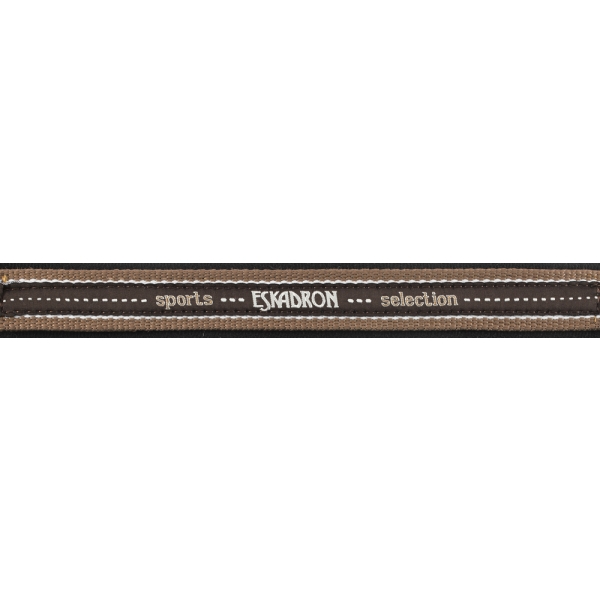 Kantar podwójna regulacja Pin Buckle Eskadron hazelnut-creme-darkbrown, Kolekcja Standard