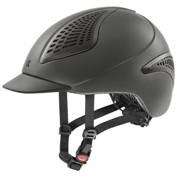 Kask jeździecki Uvex Exxential III antracytowy