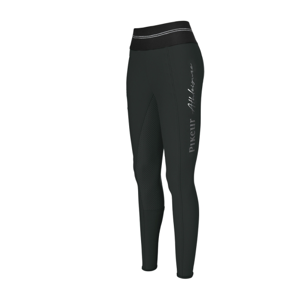 Legginsy damskie Gia Grip Athleisure Pikeur dark green, Kolekcja Standard