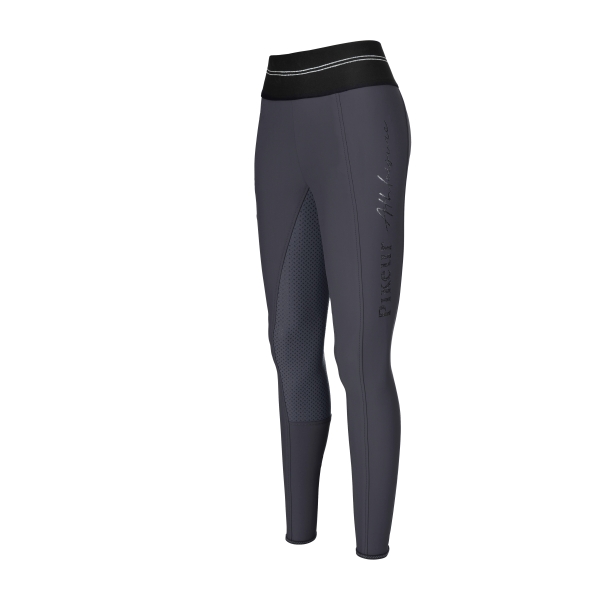 Legginsy damskie Gia Grip Athleisure Pikeur dark shadow, Kolekcja Standard