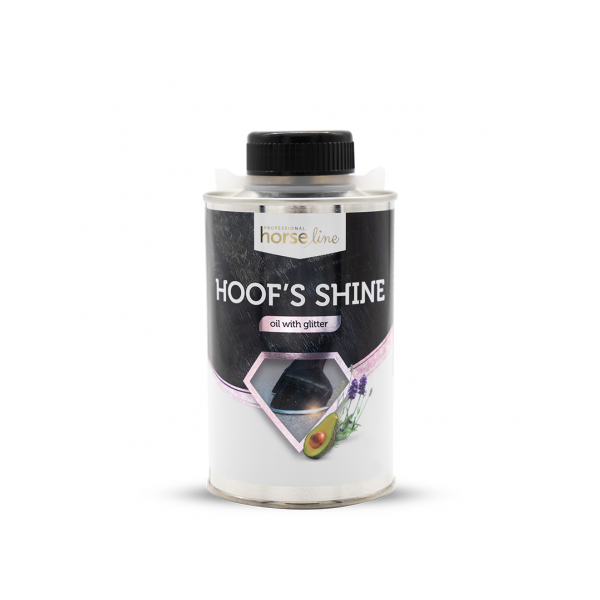 Olej do kopyt z brokatem Hoof's shine 450ml HorseLine Pro