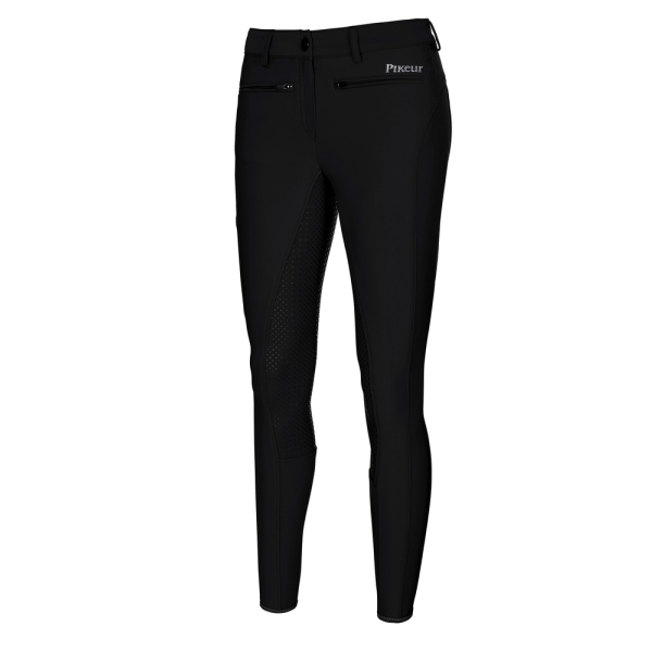 Bryczesy zimowe Softshell Pikeur Tessa Grip damskie black, Kolekcja Standard