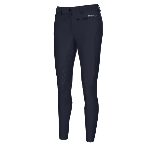 Bryczesy zimowe Softshell Pikeur Tessa Grip damskie nightblue, Kolekcja Standard