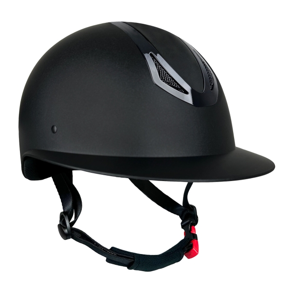 Kask jeździecki Amethyst Shiny Black York