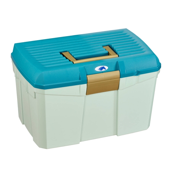 Skrzynka jeździecka niebiesko-różowo York