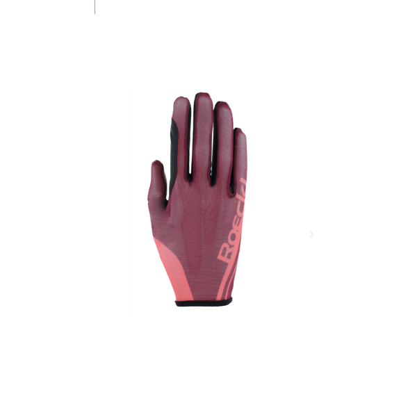Rękawiczki jeździeckie letnie Moyo Roeckl 01-310002 k3760 pomegranate 24H!