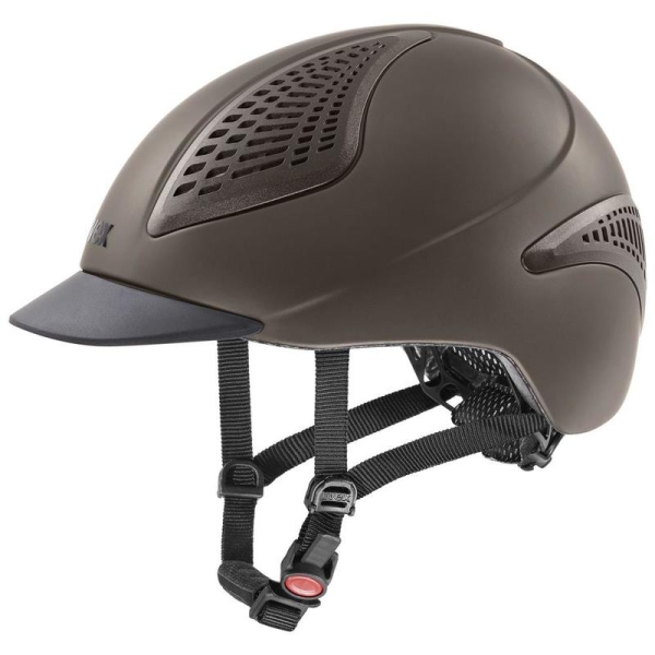 Kask jeździecki Uvex Exxential III mocca