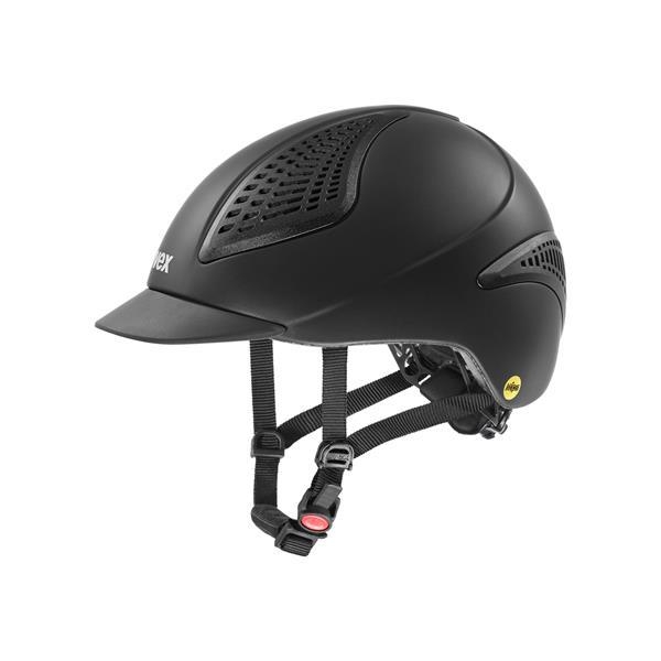 Kask jeździecki Uvex Exxential III MIPS czarny